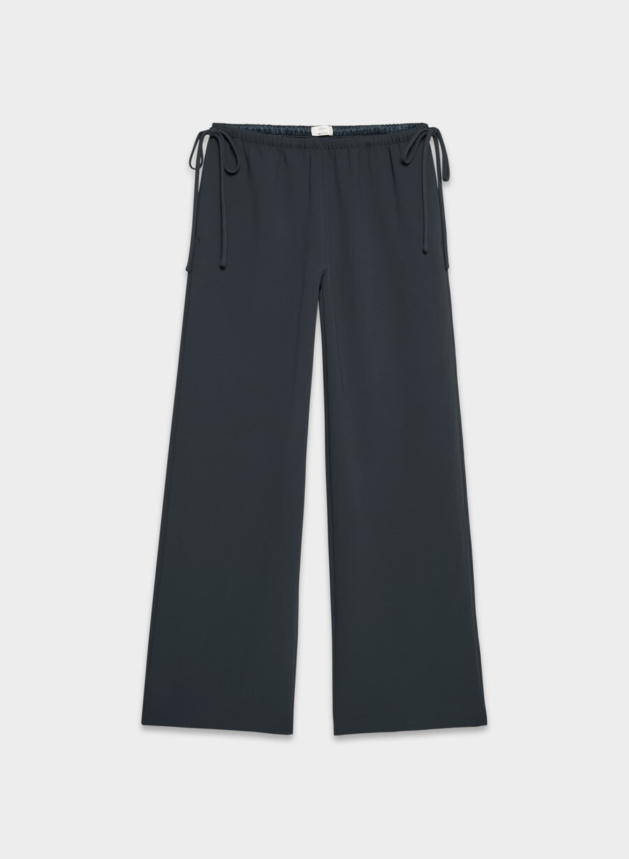 pantaloni artigianali - crepette dark navy