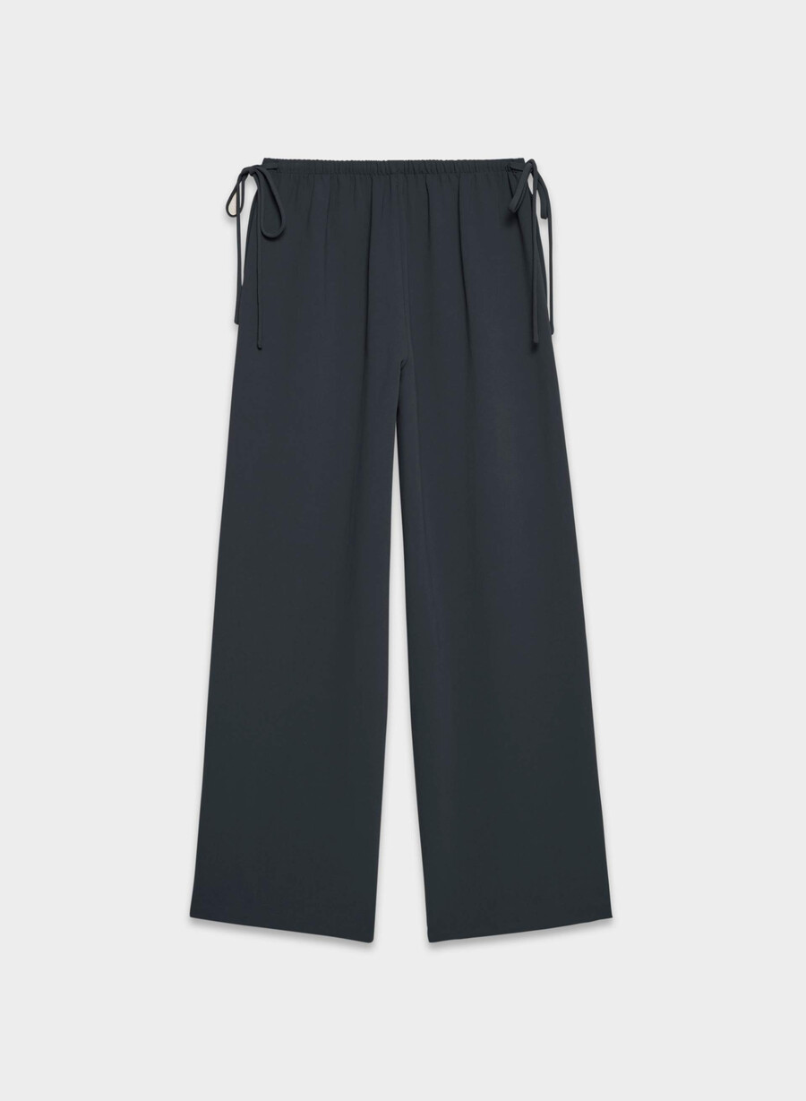 pantaloni artigianali - crepette dark navy