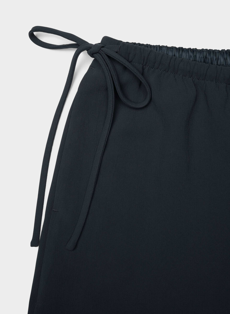 pantaloni artigianali - crepette dark navy