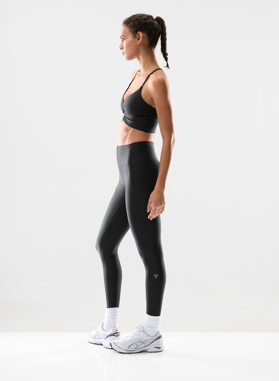 reggiseno sportivo glotone incline nero