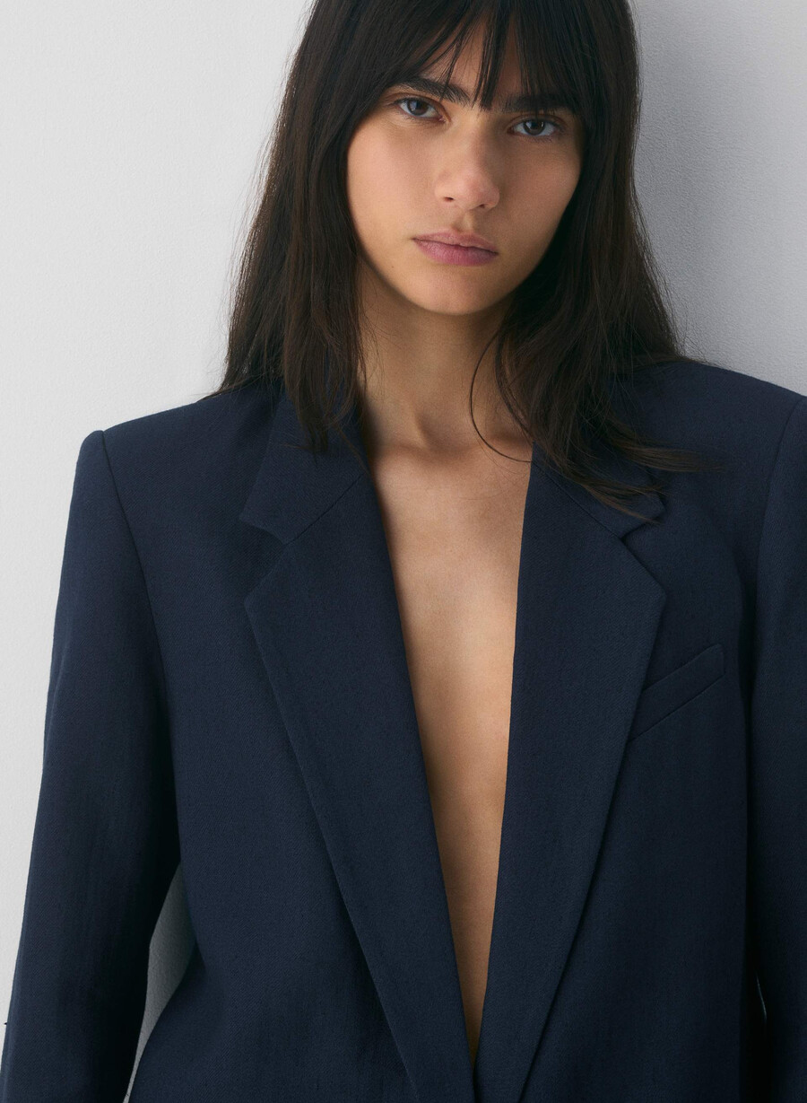blazer generation - lino betulla chiara