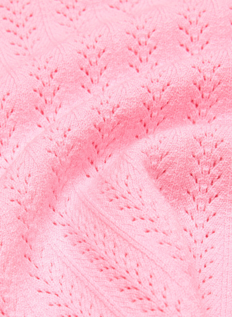 sinossi top - wonder yarn jellybean pink