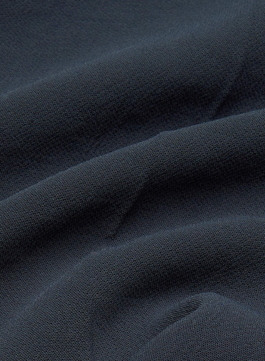 pantaloni spire - crepette dark navy