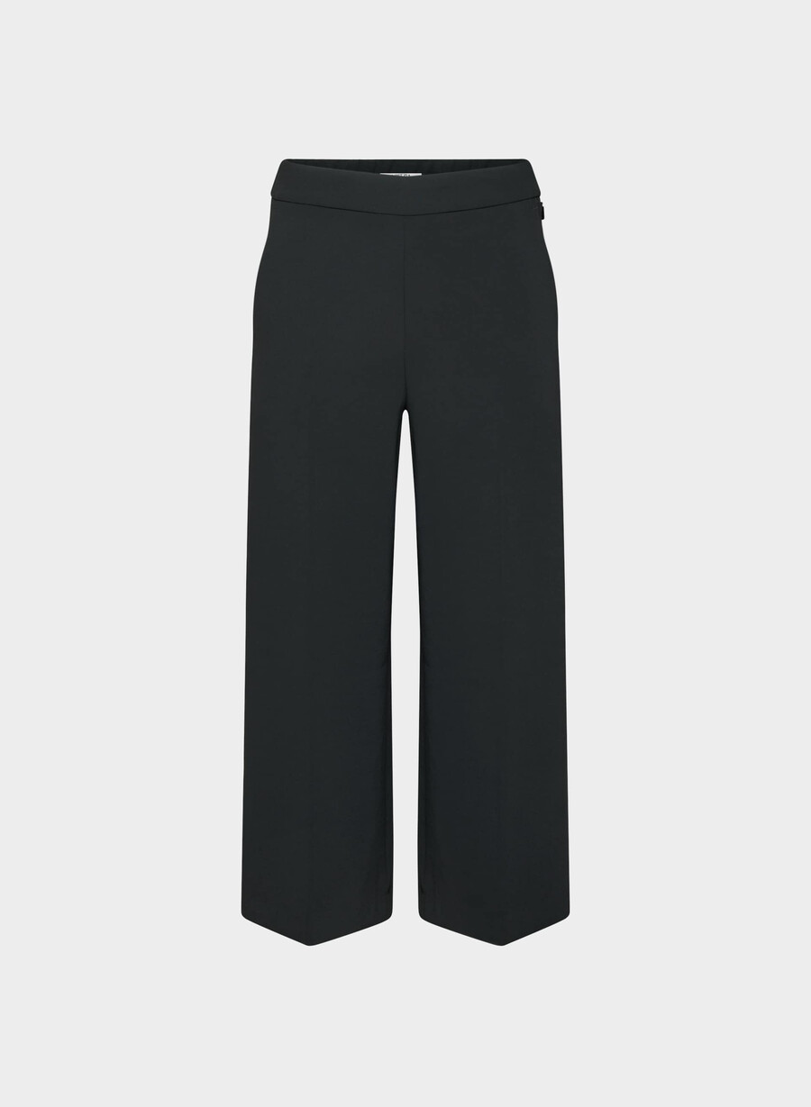pantaloni podium - crepette nero