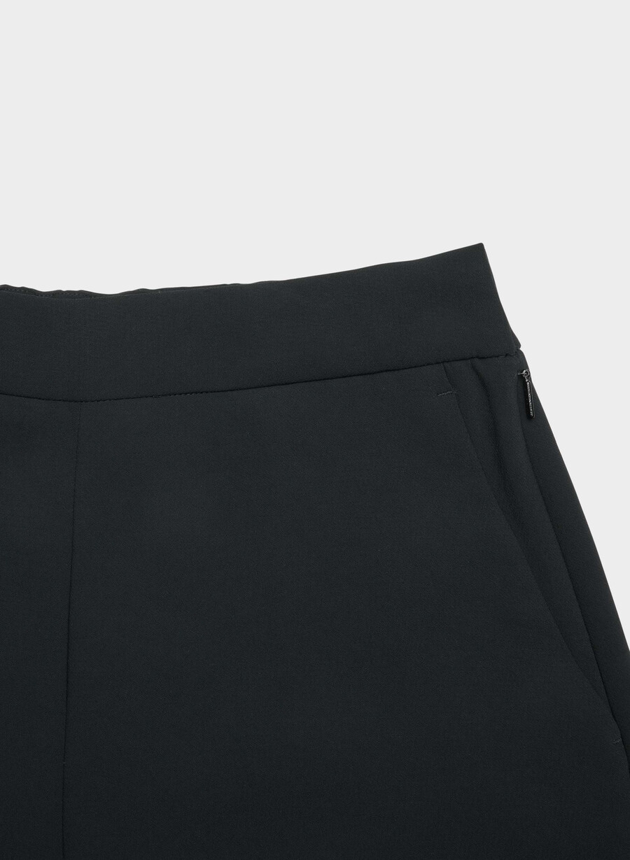 pantaloni podium - crepette nero