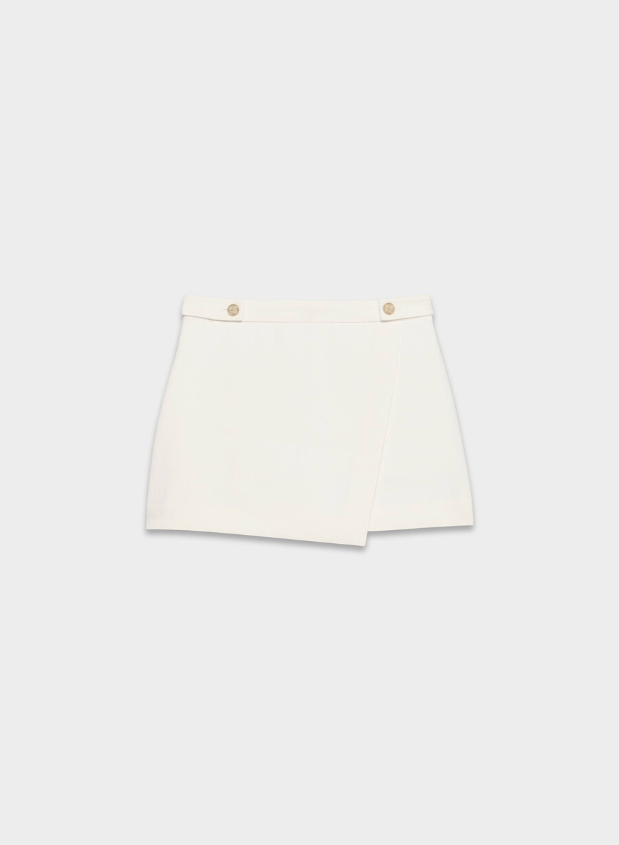 corbel skort - crepette betulla chiara