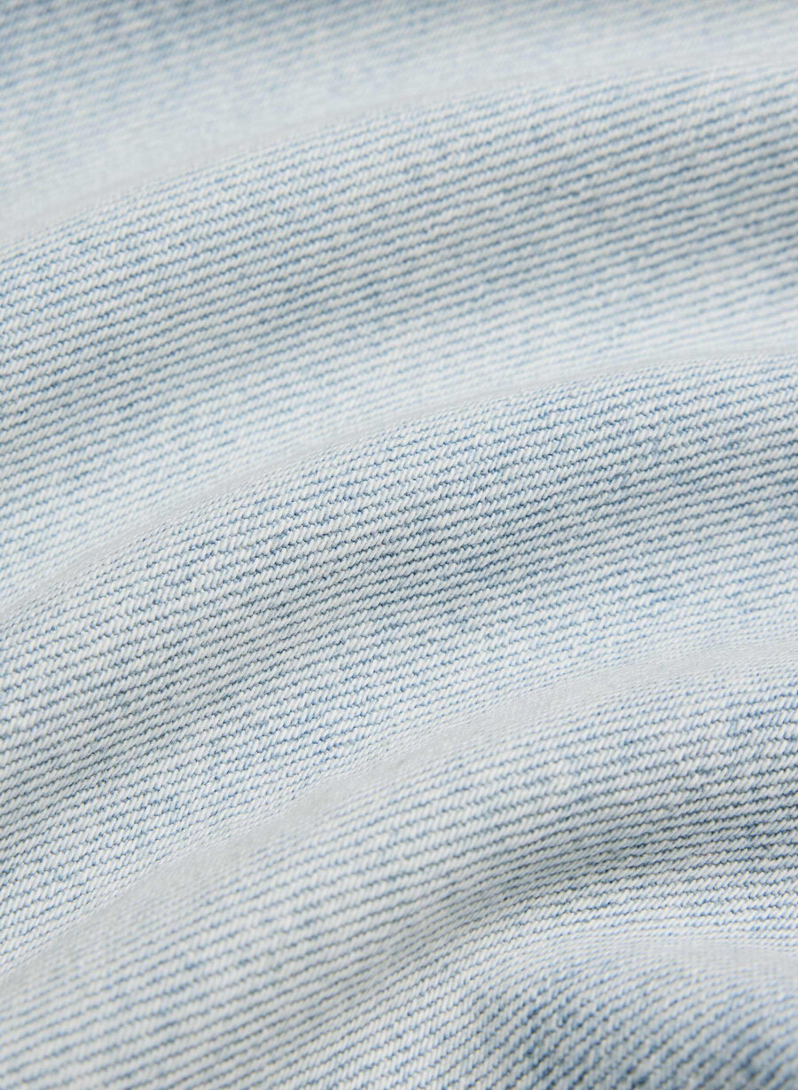 denim forum jeans vintage a vita bassa con risvolto anni 90 15 anni brl thr blu