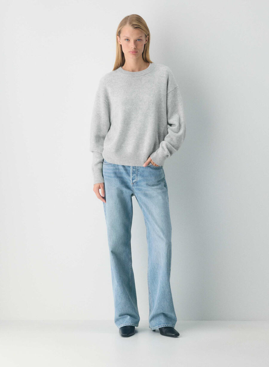denim forum jeans con risvolto a vita bassa vintage anni 90 7 anni bleu taboo