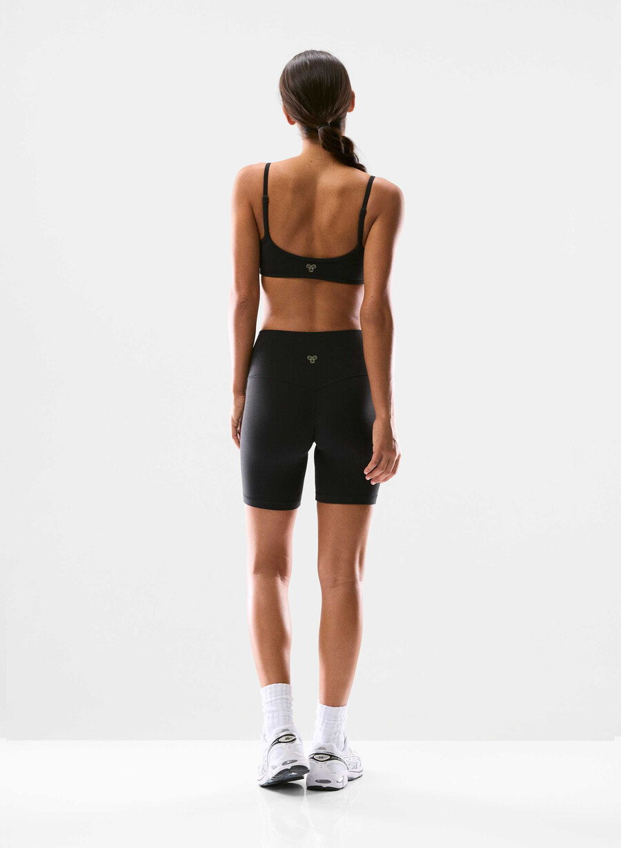 reggiseno sportivo butter essential nero