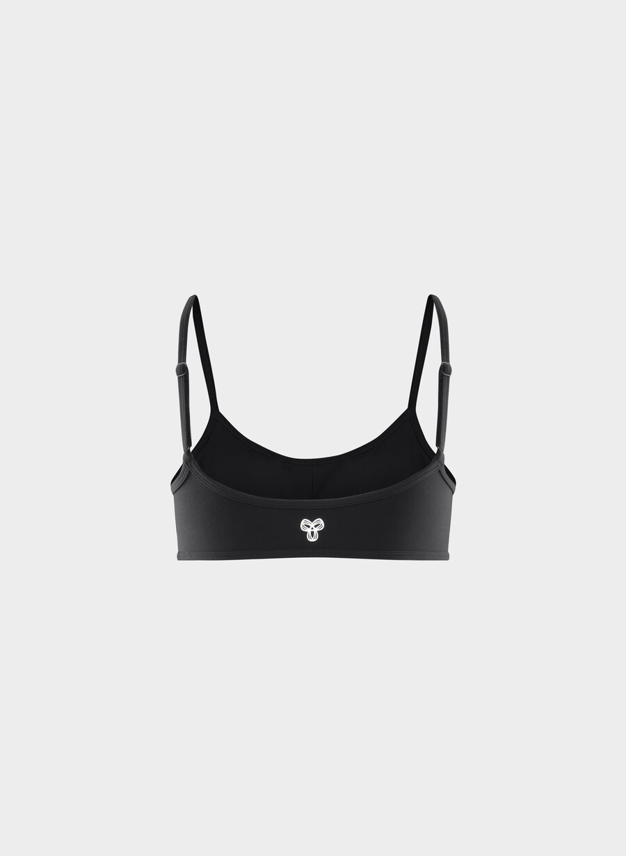 reggiseno sportivo butter essential nero