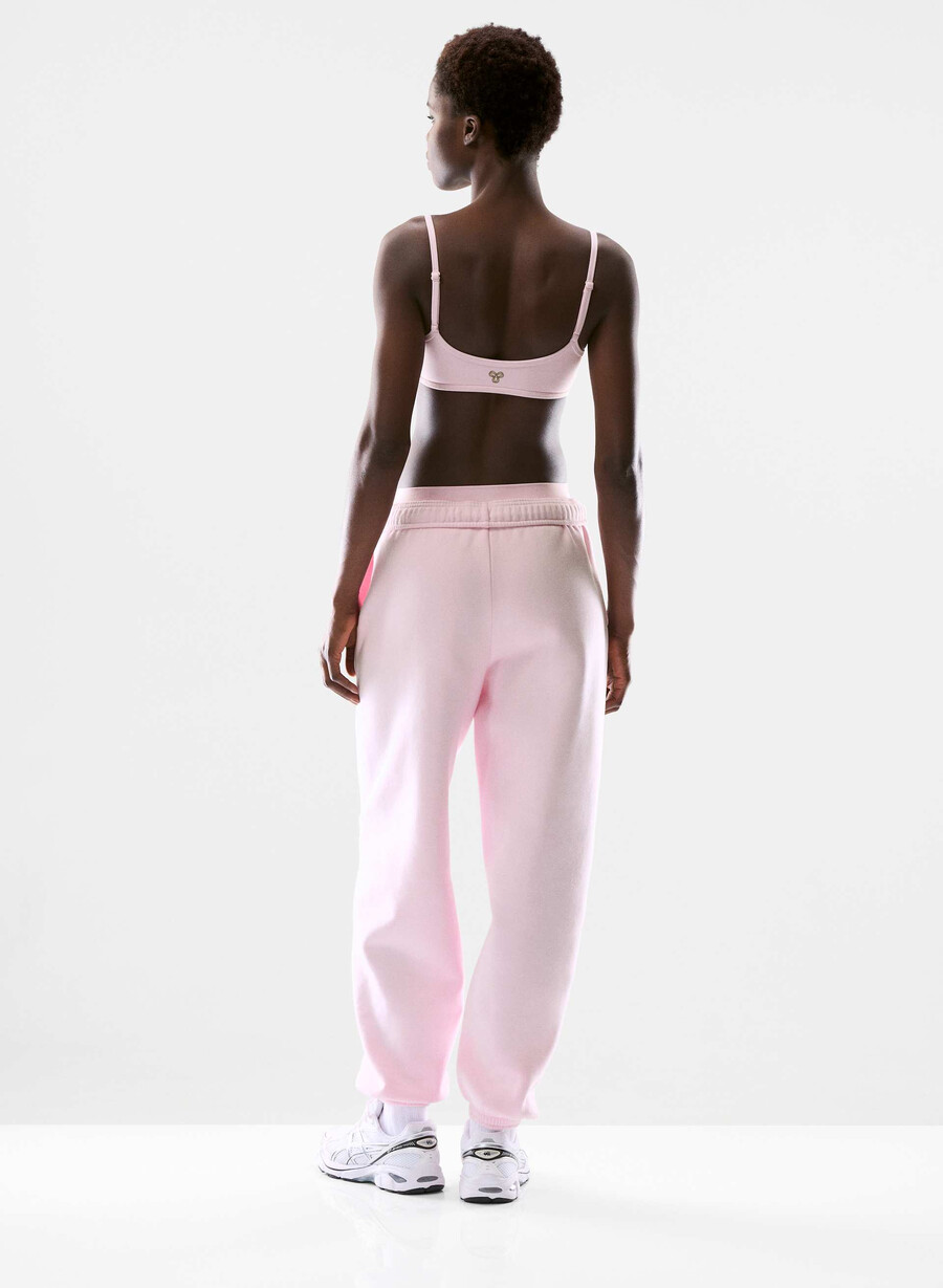 reggiseno sportivo essenziale butter villa pink
