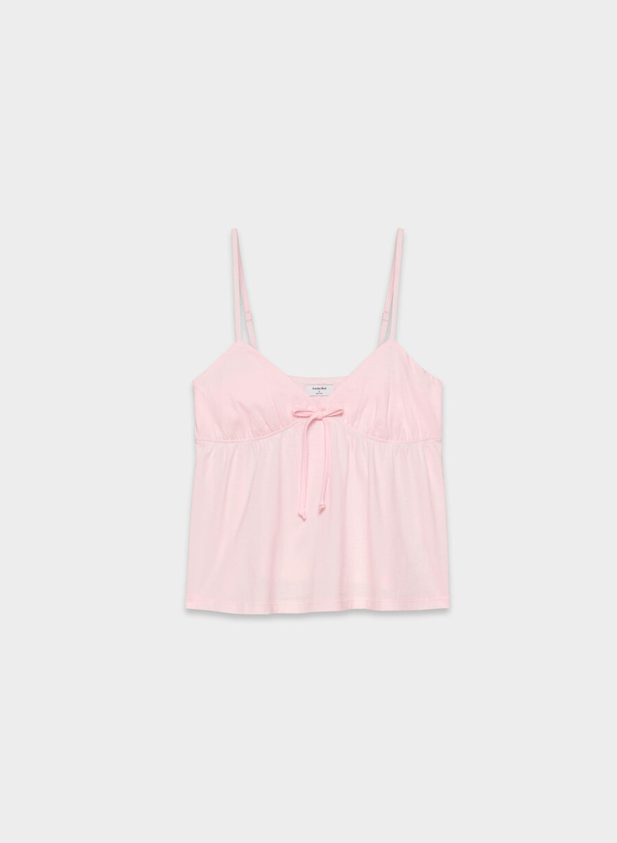 cottonwhisk loulou canotta villa pink