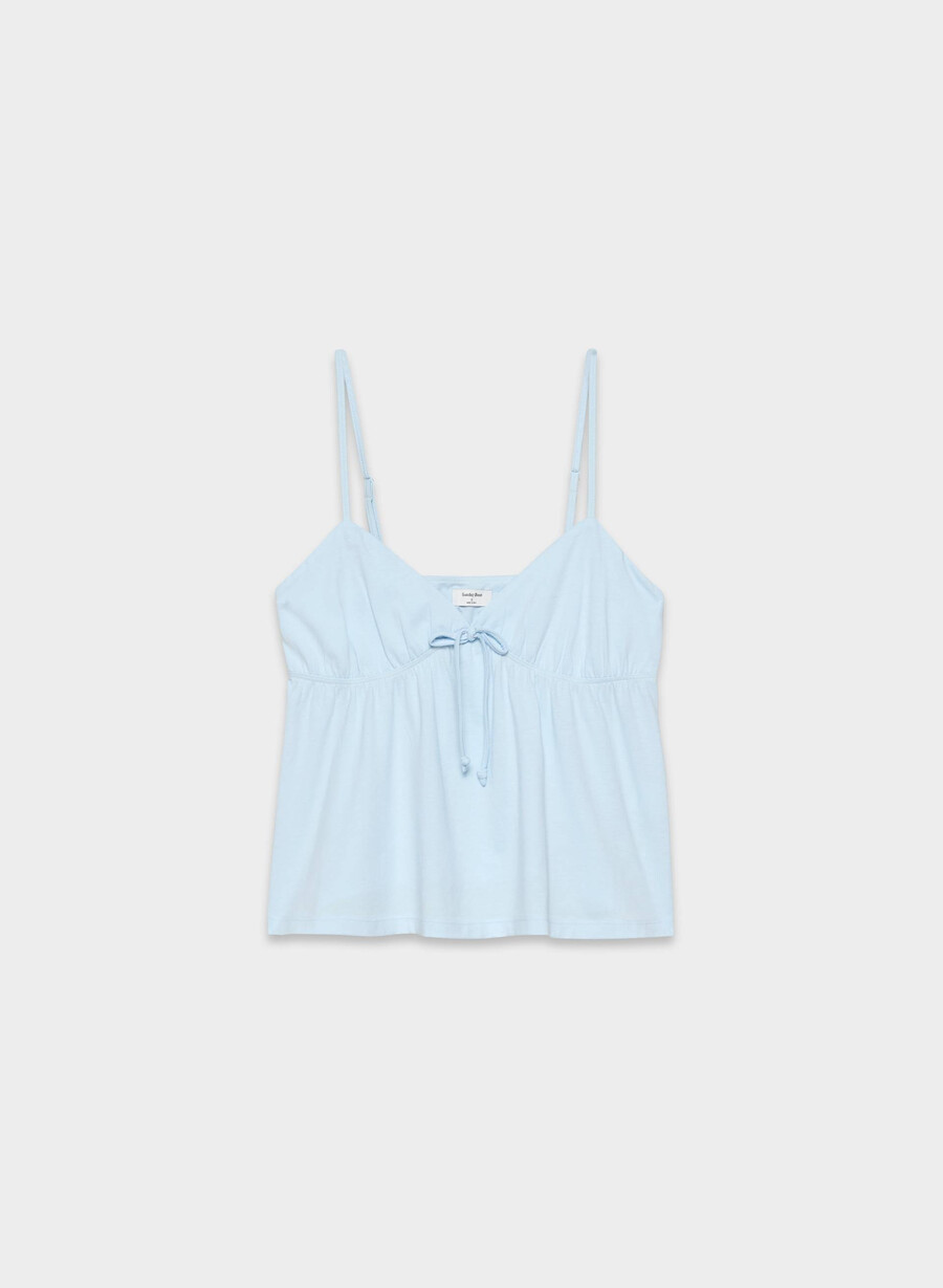 cottonwhisk loulou canotta villa blue