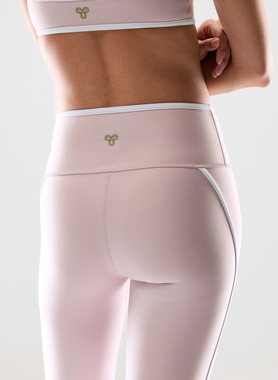 leggings glotone showup hi-rise da 26 dsty pink bt white
