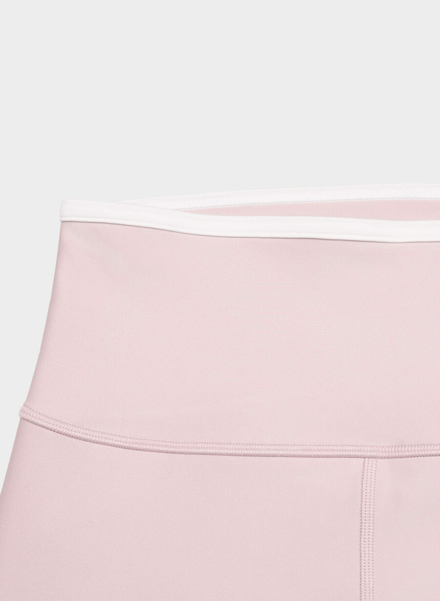 leggings glotone showup hi-rise da 26 dsty pink bt white