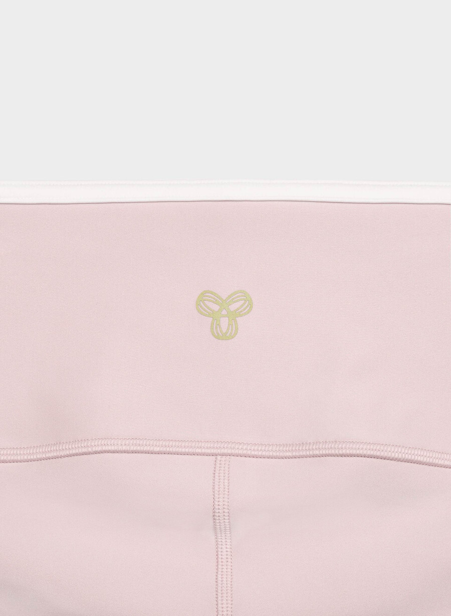 leggings glotone showup hi-rise da 26 dsty pink bt white