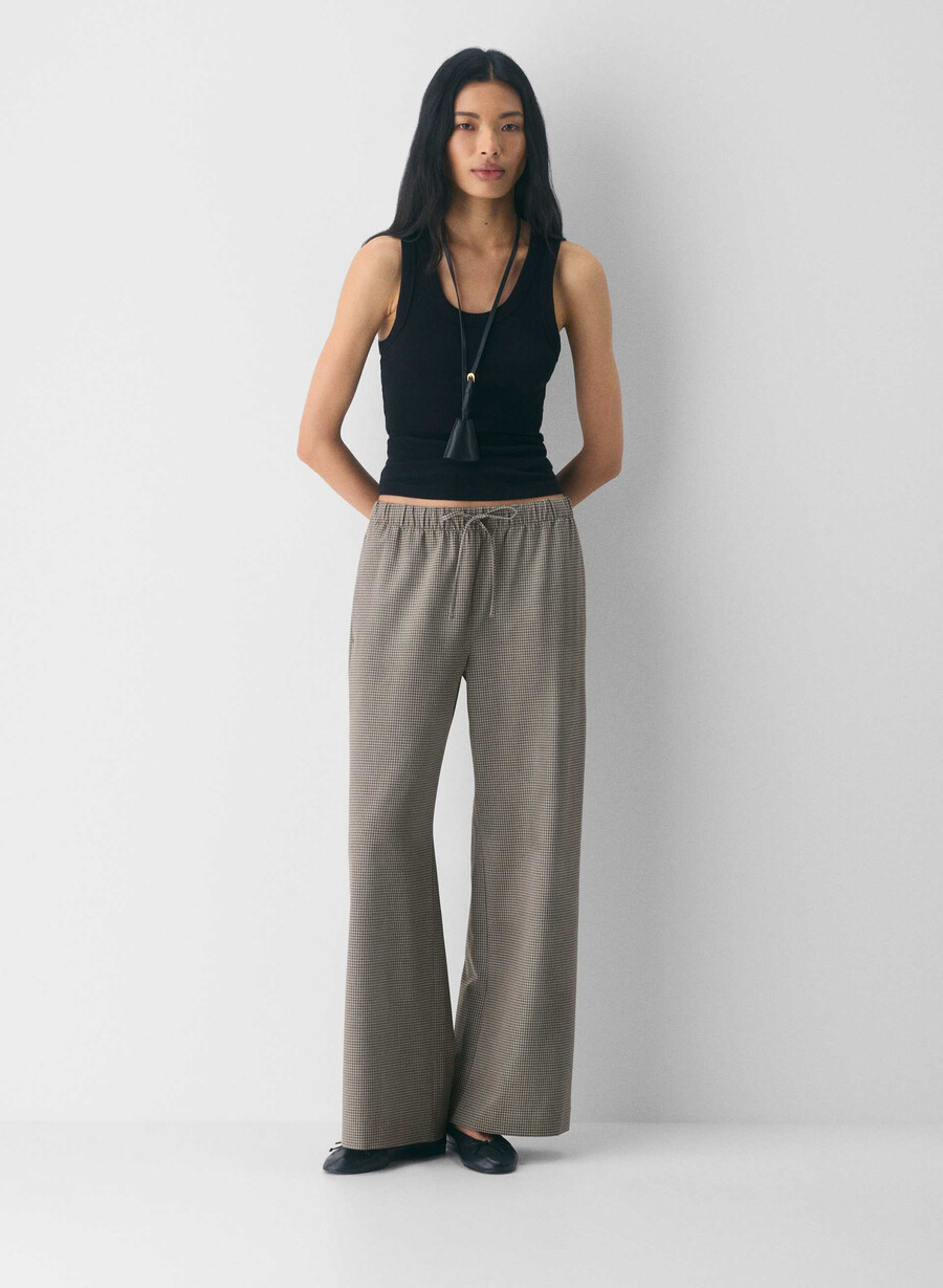 the lodge pant - ressential light har check mc brm br