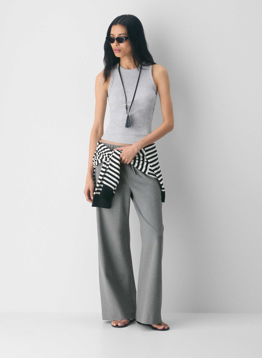 the lodge pant - ressential light heather dark grey
