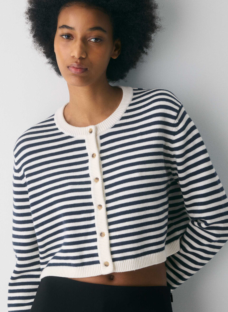 cardigan cotton charm sicily lt birch admiral