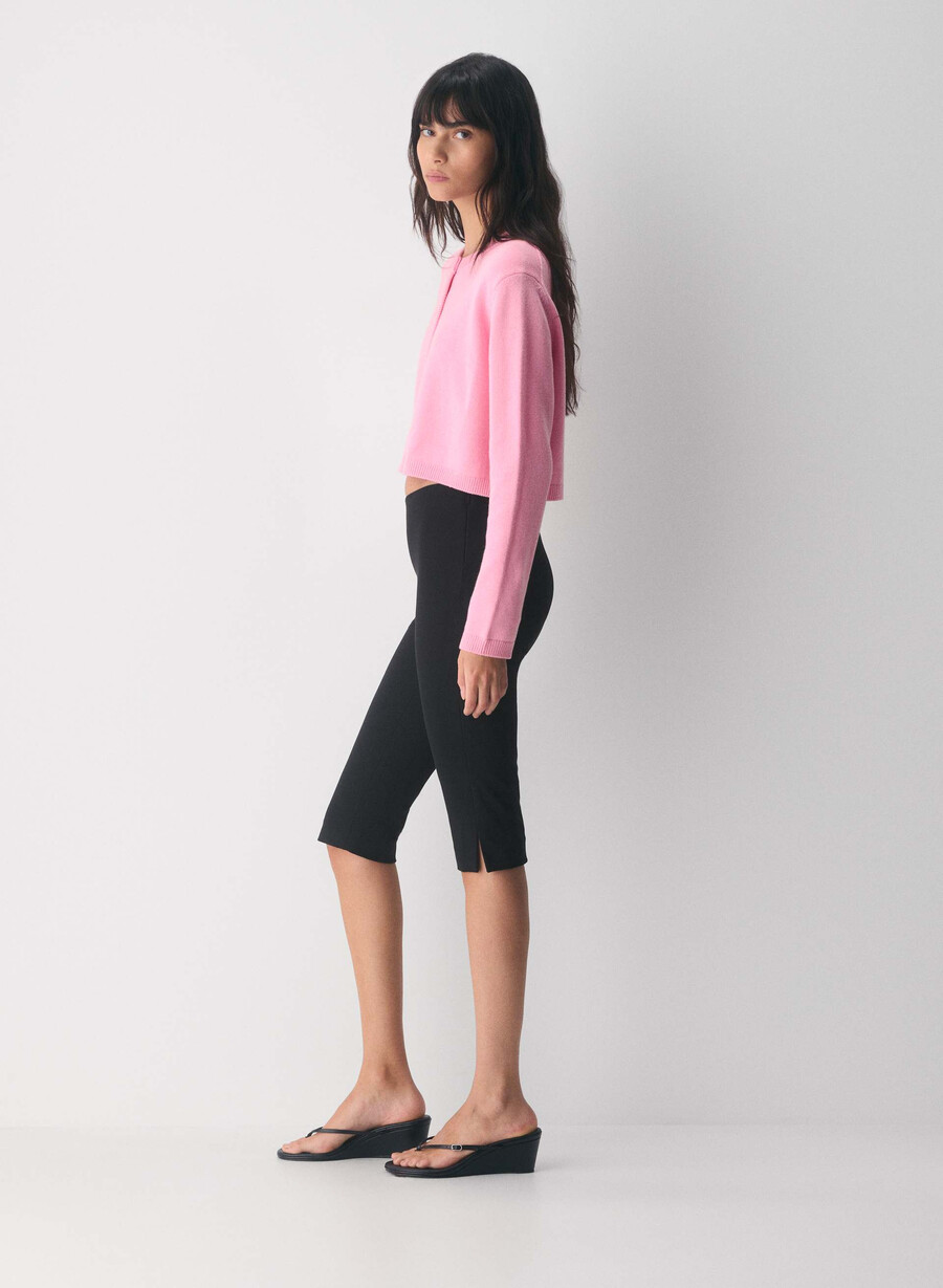 cardigan sicily cotton charm jellybean pink