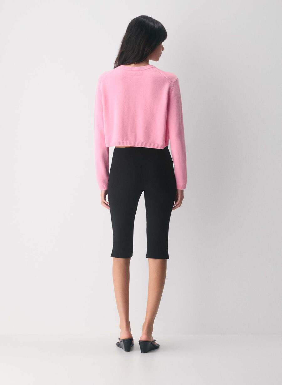 cardigan sicily cotton charm jellybean pink
