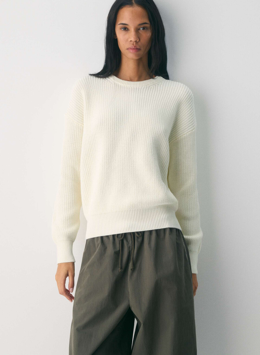 maglione servo betulla chiara