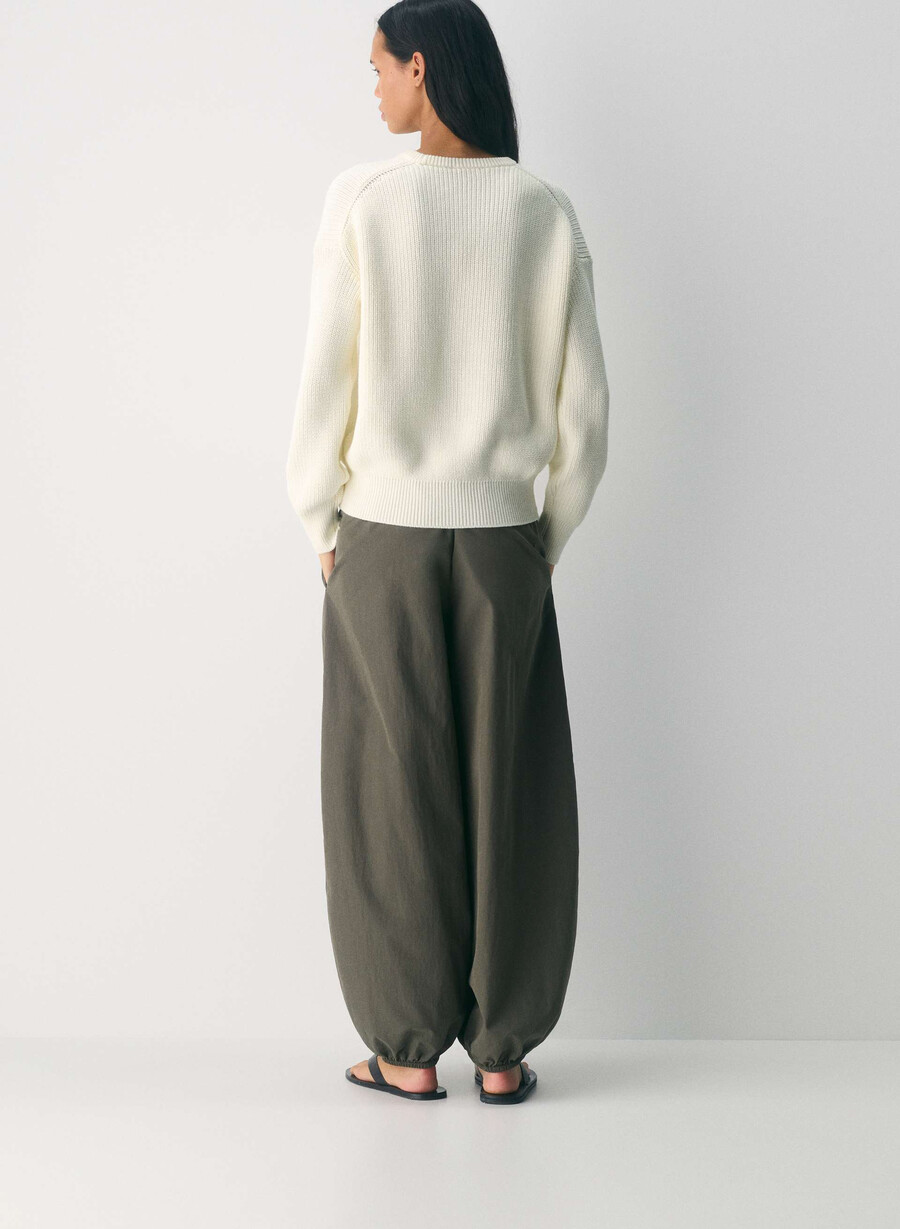 maglione servo betulla chiara