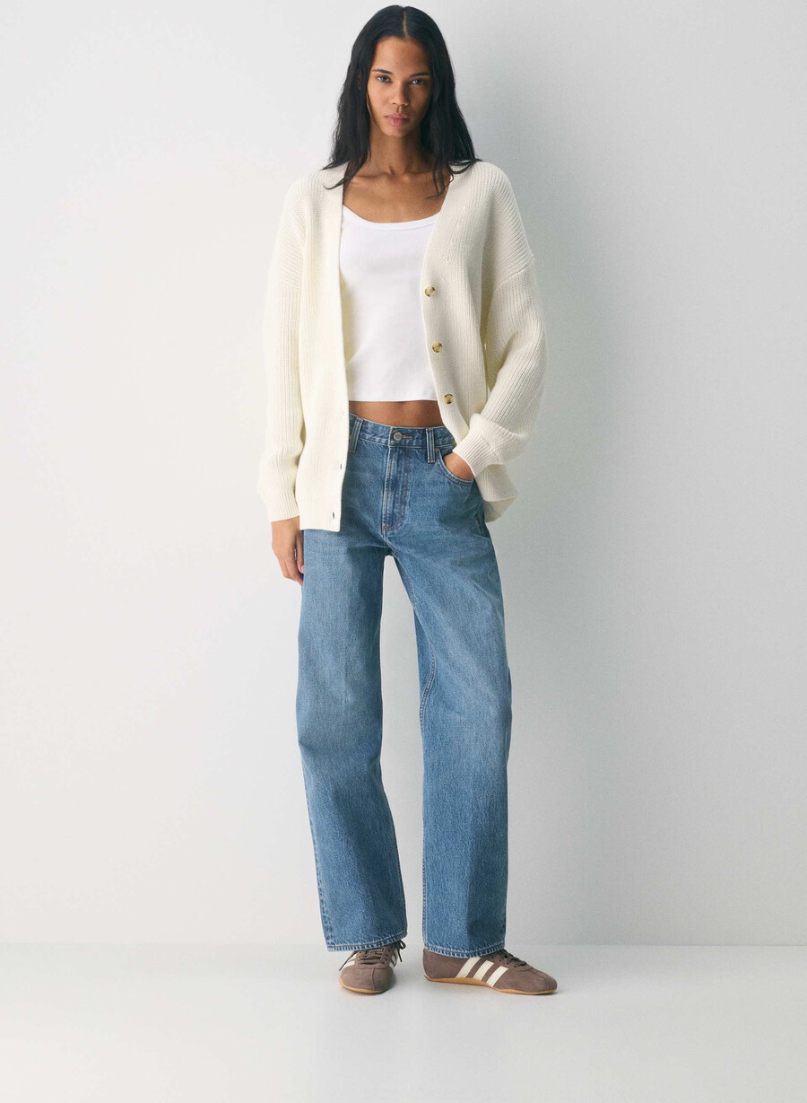 cardigan qualificatore betulla chiara