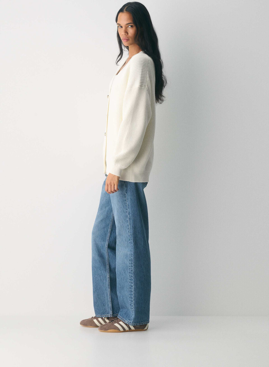 cardigan qualificatore betulla chiara