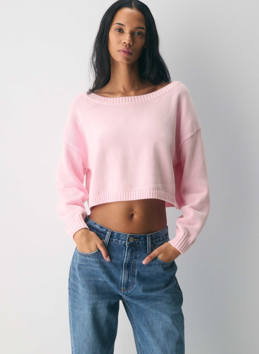 maglione suzuka villa pink