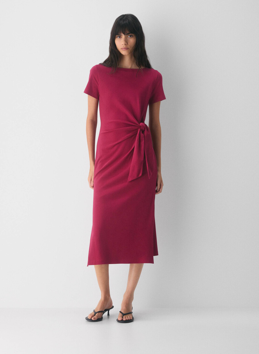 abito da scrittore in cotone interlock juicy rose