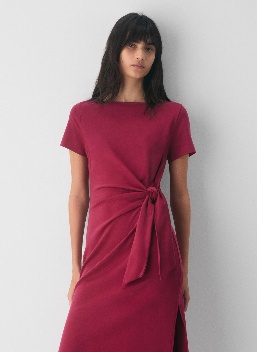 abito da scrittore in cotone interlock juicy rose
