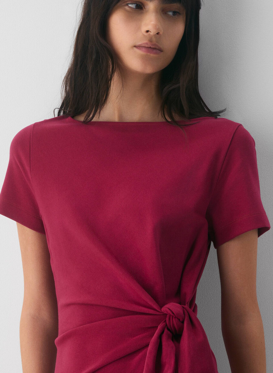 abito da scrittore in cotone interlock juicy rose
