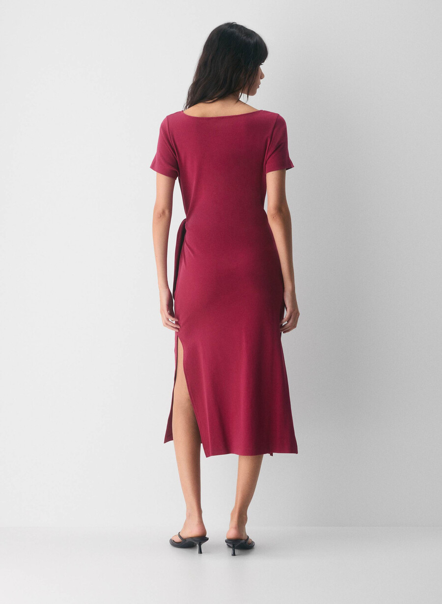 abito da scrittore in cotone interlock juicy rose