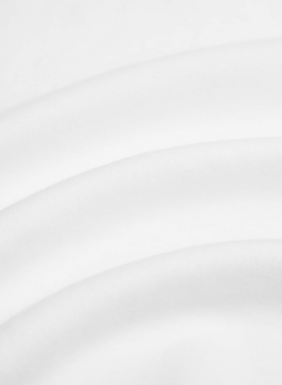 abito libretto in cotone interlock bianco