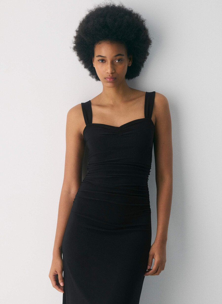 abito vocale smooth matter nero