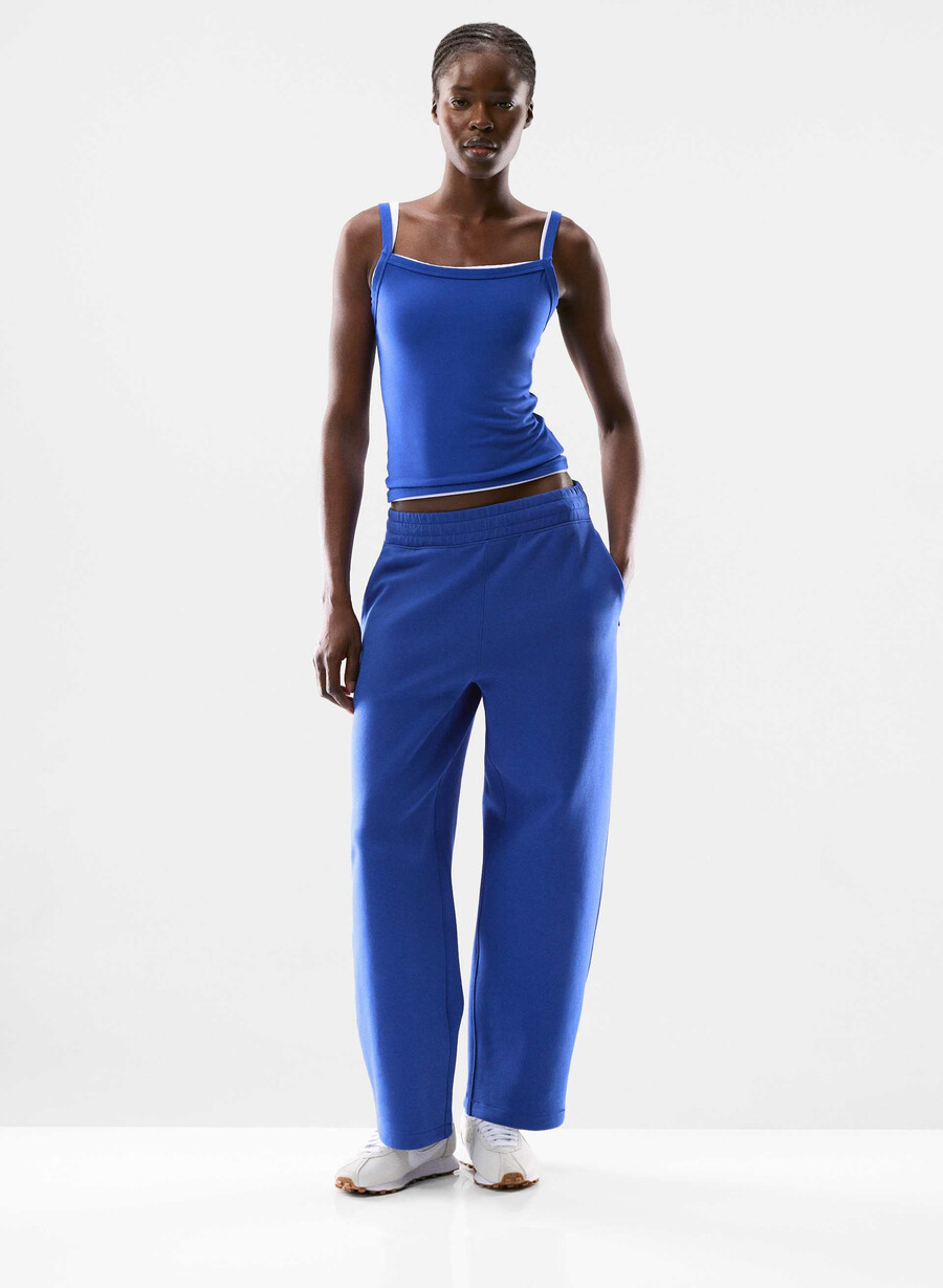 pantaloni afterfx grounded barrel blau