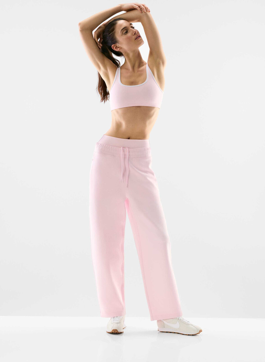 pantaloni afterfx grounded barrel villa pink
