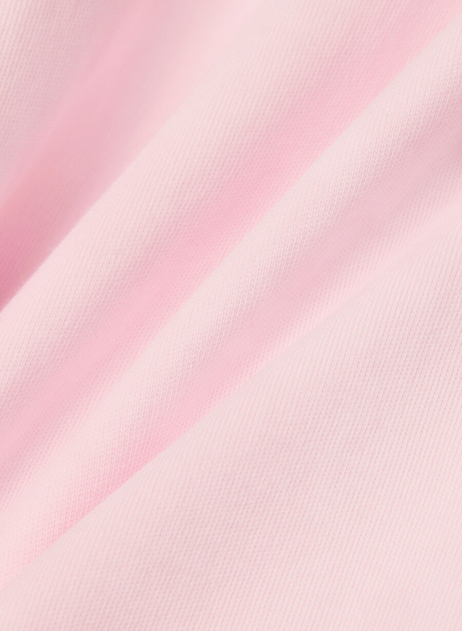 t-shirt elettrica in cotone interlock villa pink