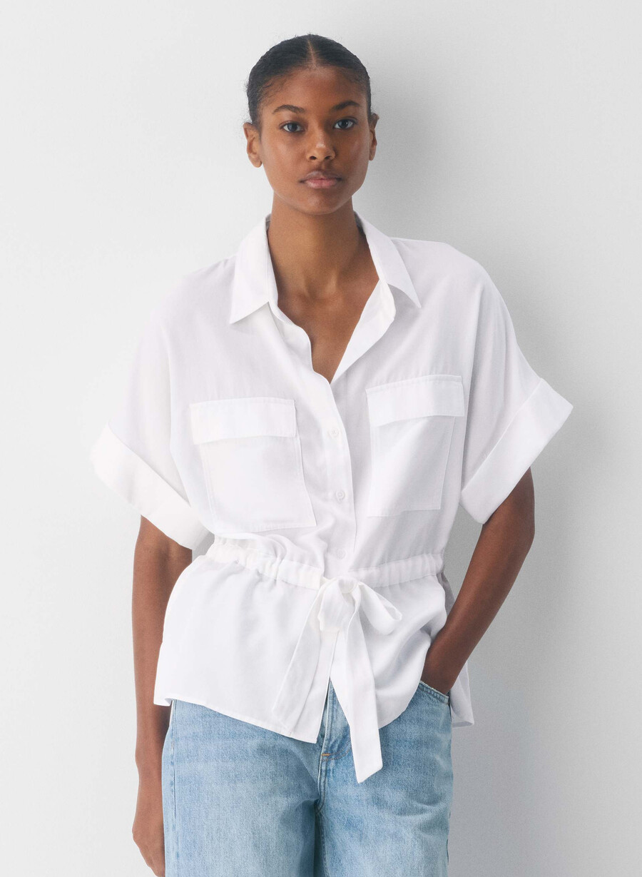 camicia garner bianca