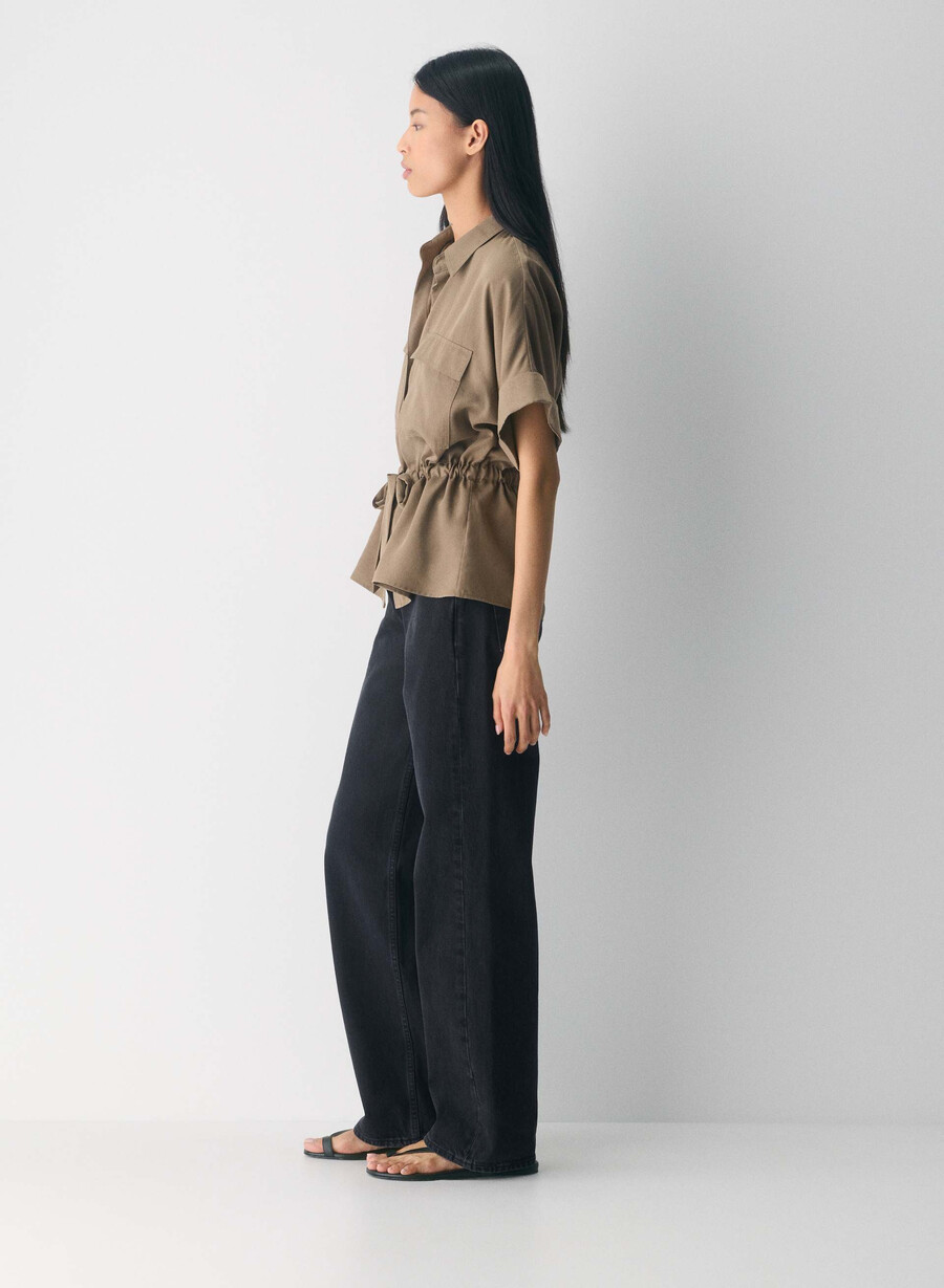 camicia garner folio marrone