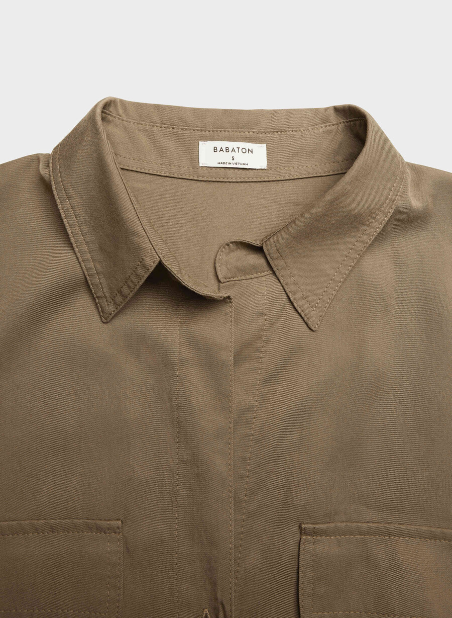camicia garner folio marrone