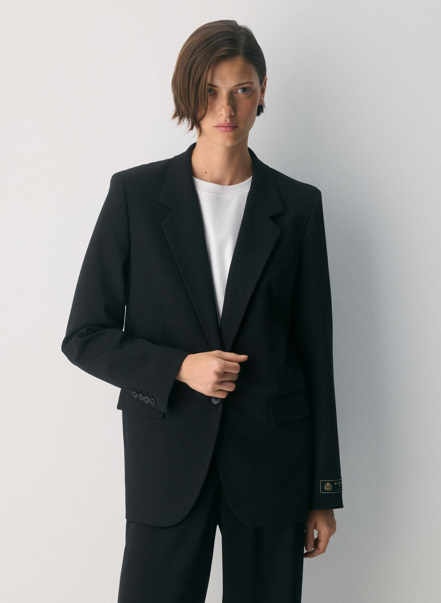 eureka blazer - ressential light nero