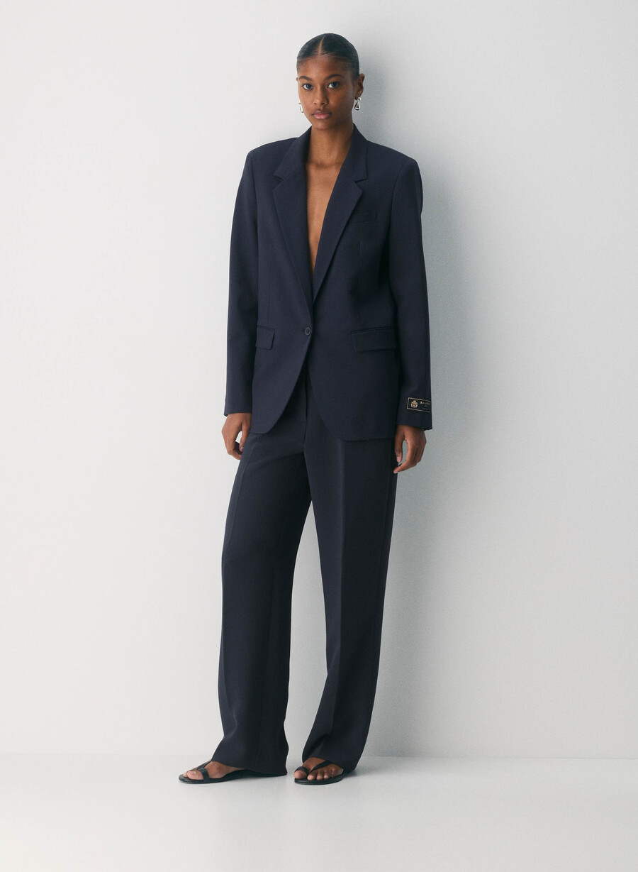 eureka blazer - ressential light dark navy