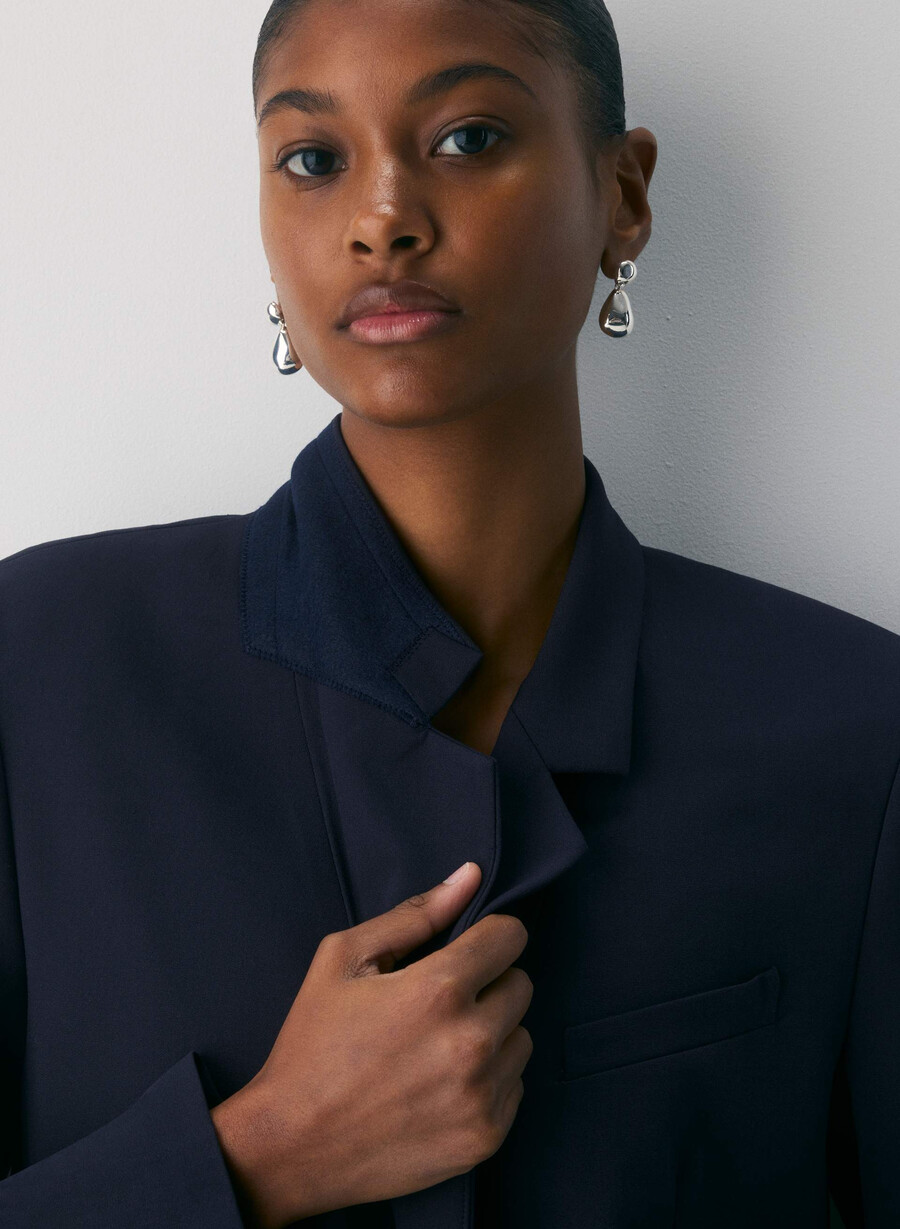 eureka blazer - ressential light dark navy