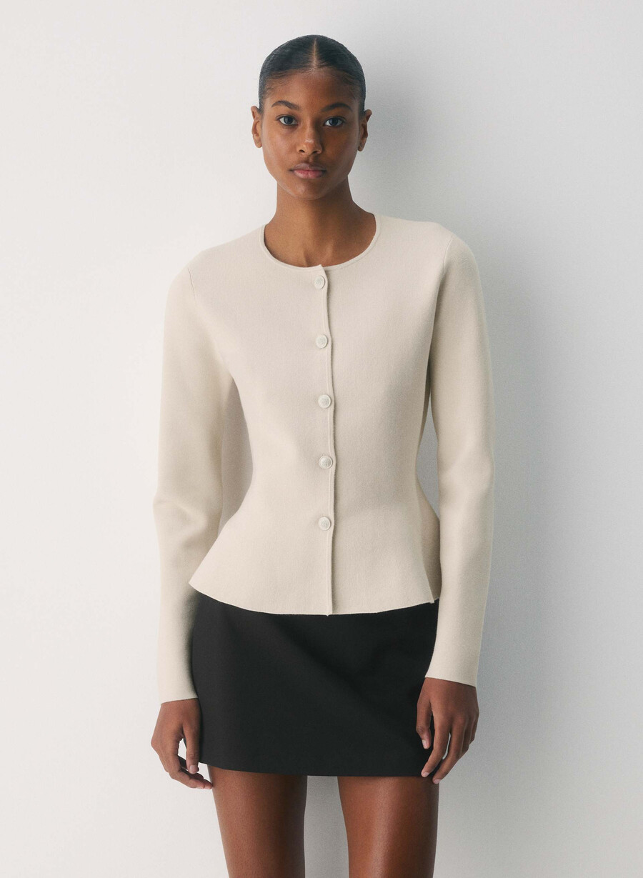maglione epitome - wonder yarn matte pearl