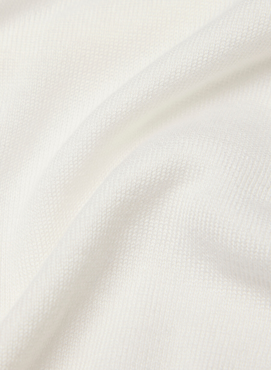 maglione gilet agenda clouded white