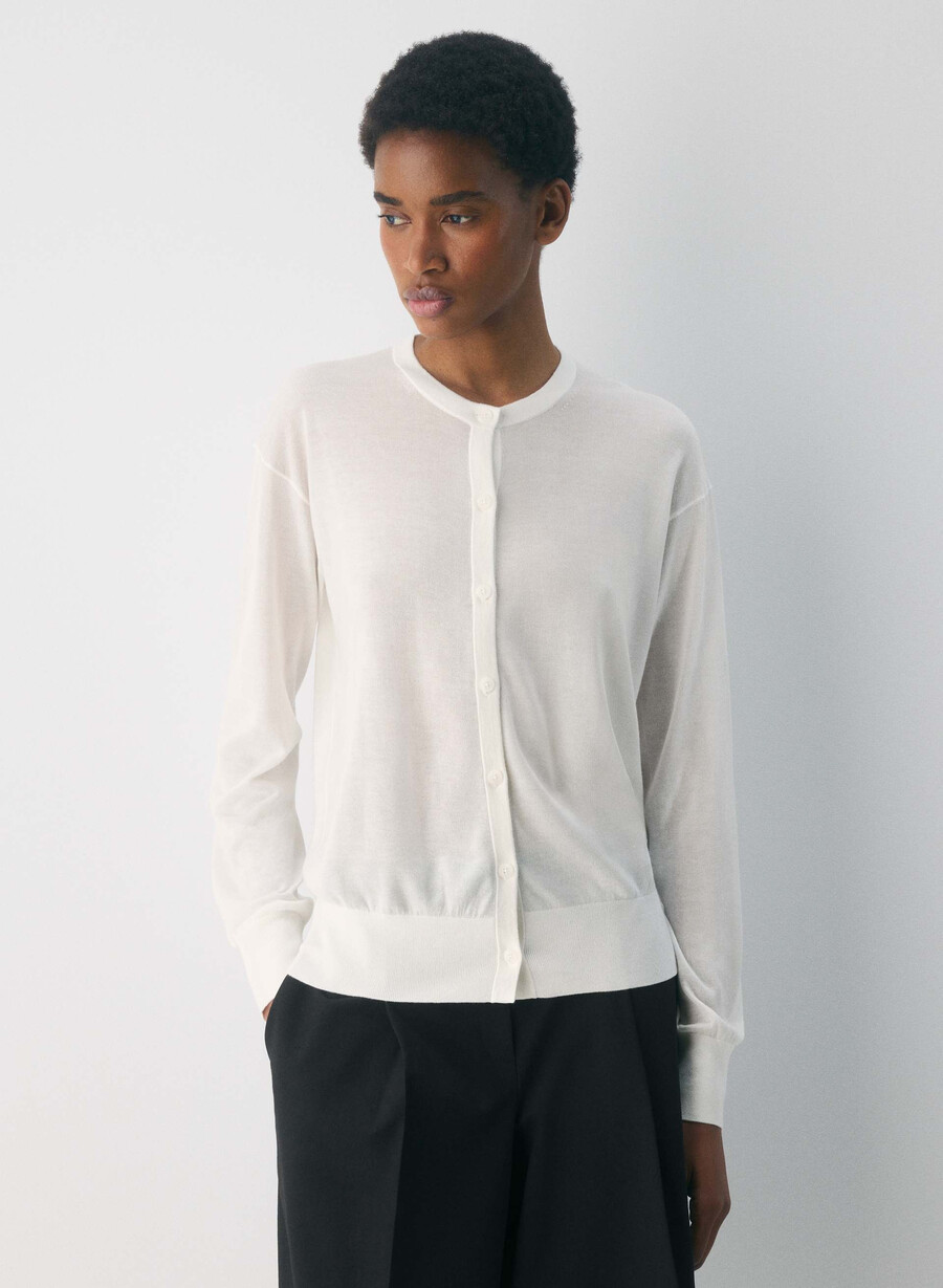 cardigan acumen clouded white