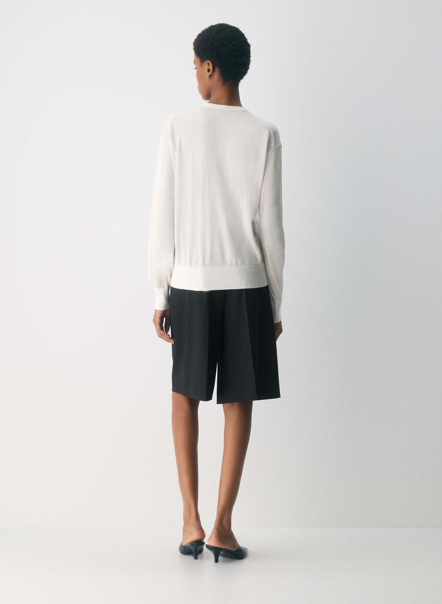 cardigan acumen clouded white