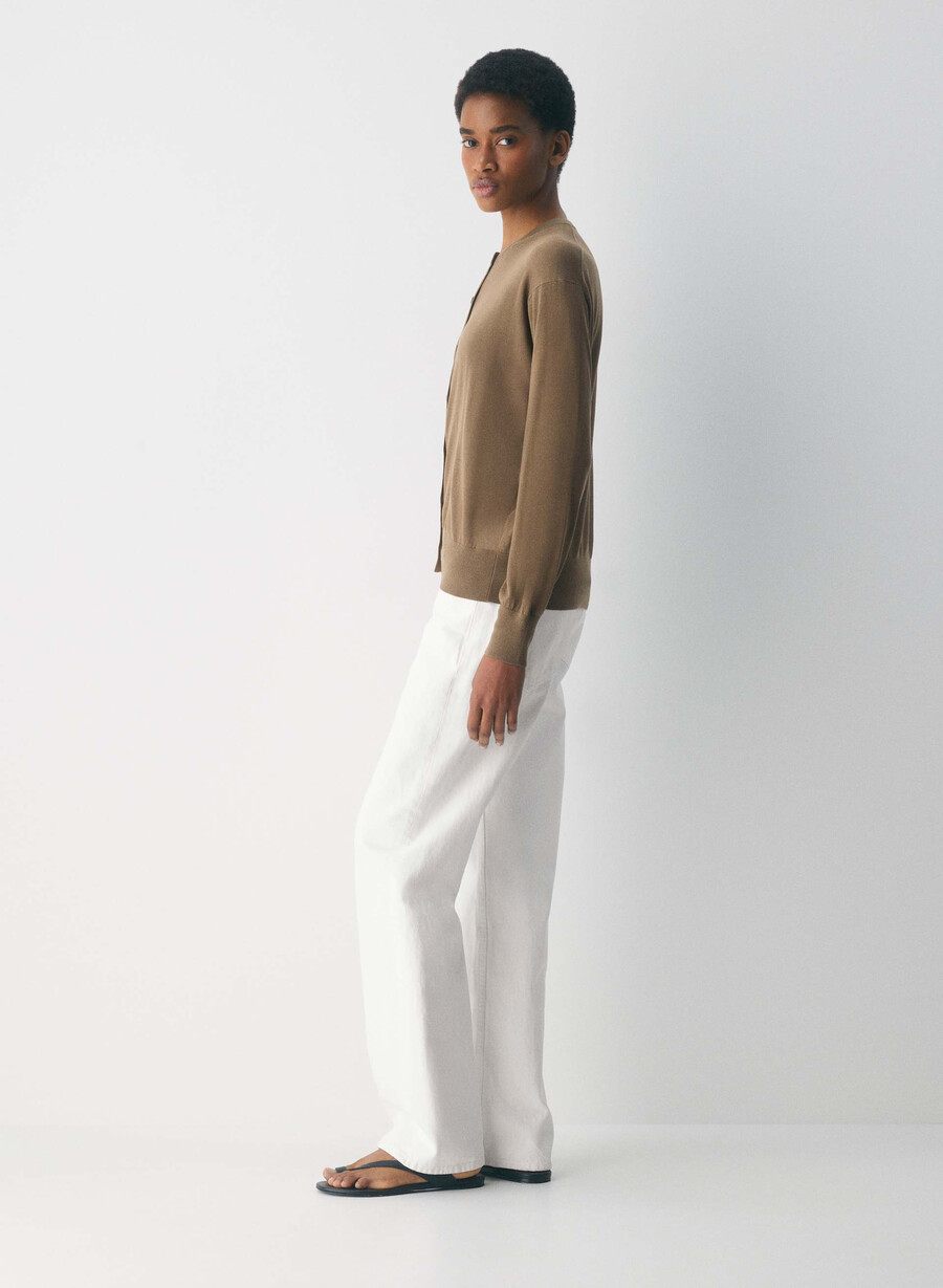 cardigan acumen folio marrone